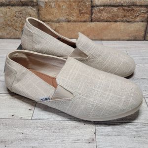 TOMS Women's Redondo Loafer Flat Cream Sz 8.5